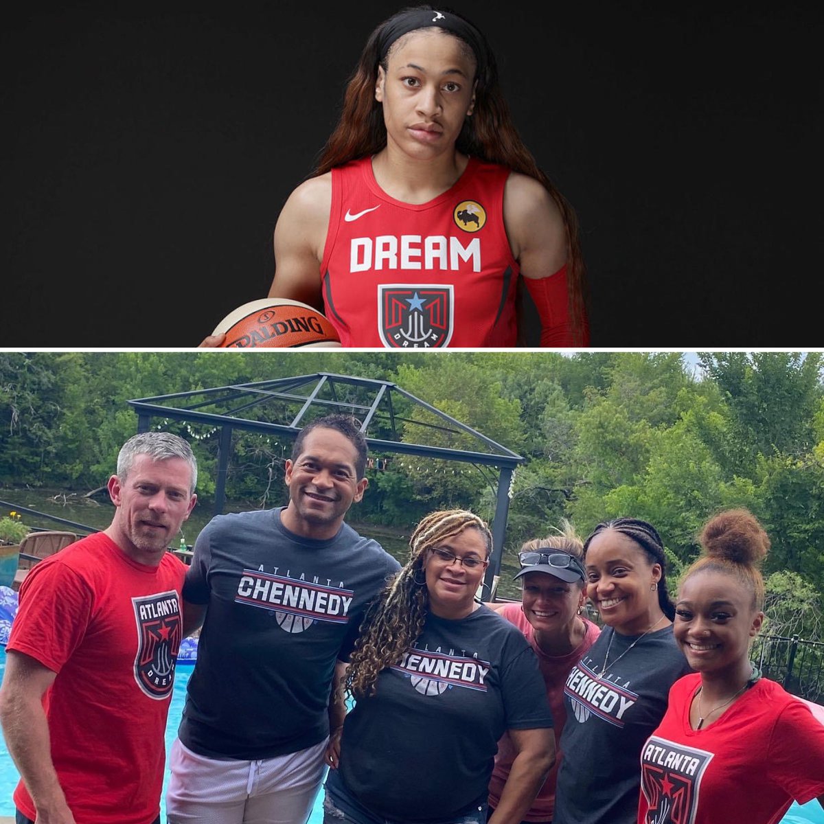ToddMonsey's tweet photo. Starting year 16 and had another 1st today. Today was the FIRST time I had a former player play in the @WNBA. Such an honor to have coached Hollywood @ChennedyCarter. #ProudCoach #ROY2020 https://t.co/825ZnQMHrb