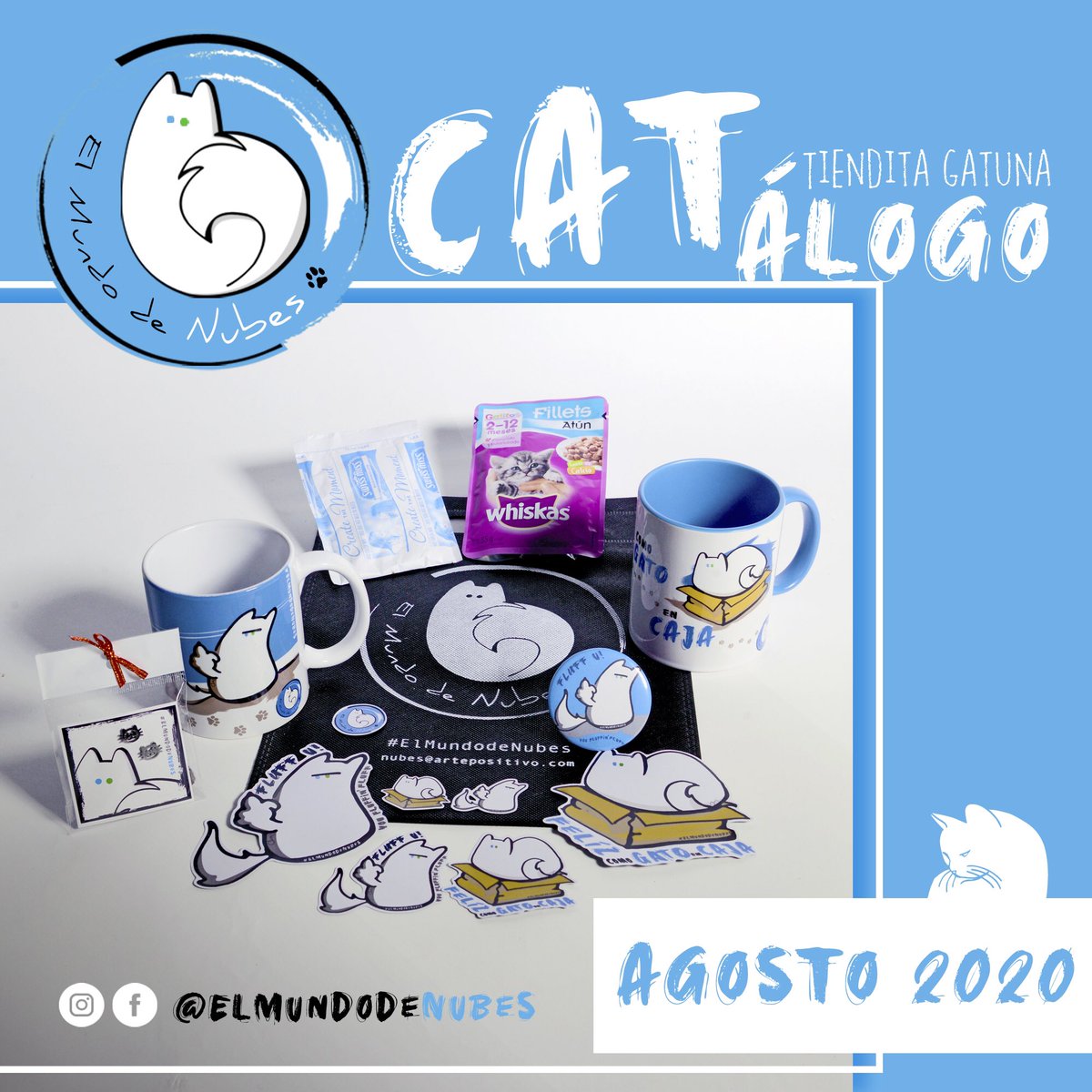 elmundodenubes's tweet photo. Ya abrimos nuestra tiendita para catlovers! 🇬🇹 Les comparto mi CATálogo en este hilo!  😻🤍🛍 #elmundodenubes #Tienditagatuna #cosasLindasParaAmantesdeLosGatos https://t.co/U603Icjyph