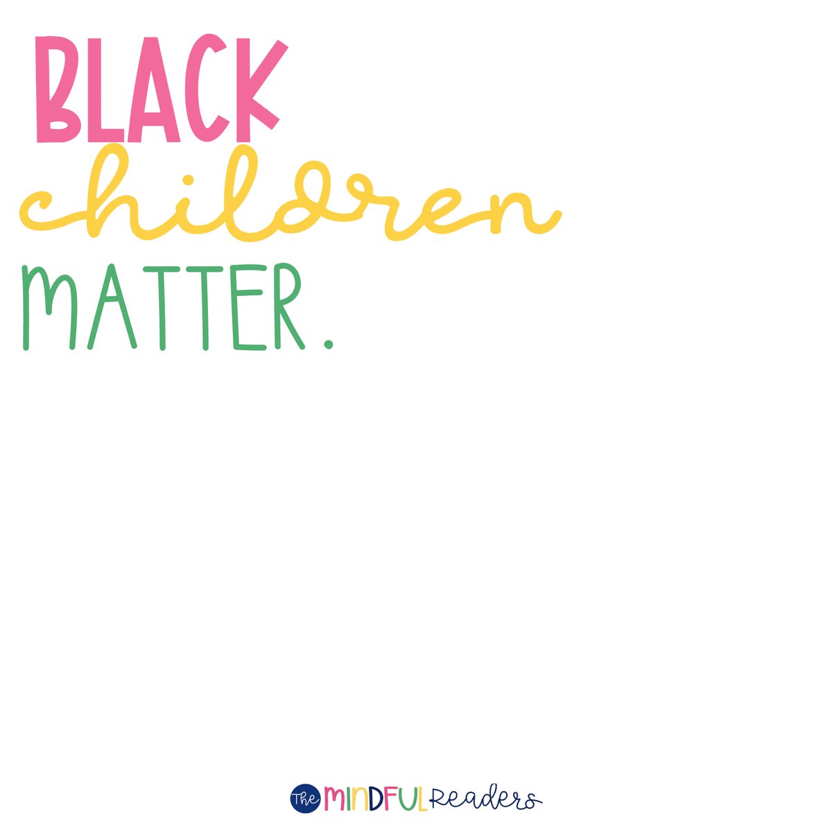 MindfulReaders's tweet photo. Our children need to know there worth in &amp; out the classroom. Should there be a curriculum made for children of color? I think YES! https://t.co/bDSiPVZCas