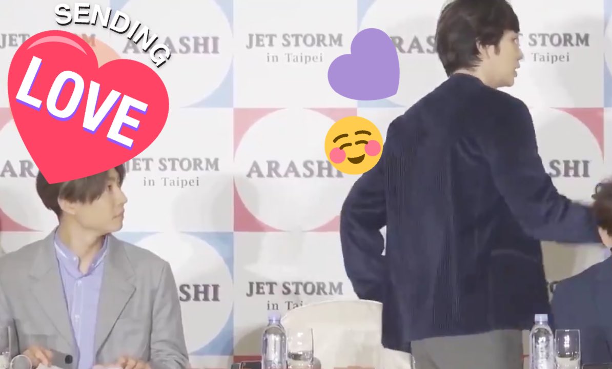 amnos5treasure1's tweet photo. Cute🥰

#junmatsumoto #arashi #嵐 #松本潤 #櫻井翔 #二宮和也 #相葉雅紀 #大野智 #嵐ファンと繋がりたい #アラシックと繋がりたい https://t.co/vYAOrl16A7