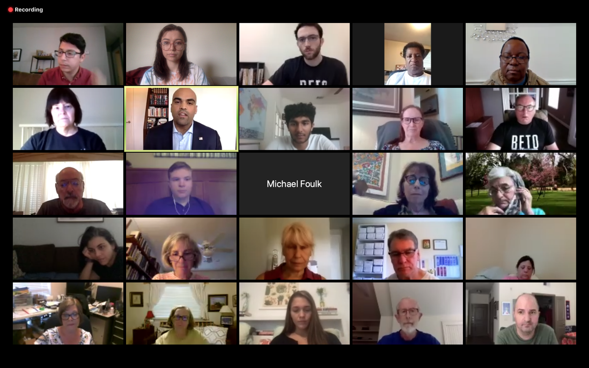MilesAndres1's tweet photo. An unbelievably strong and motivated team banded together this weekend to send 15,000+ texts and make 3,500 calls to re-elect @ColinAllredTX. 100 days from November 3rd and I could not be more excited to continue the fight to keep #TX32 🔵BLUE🟦 @texasdemocrats https://t.co/T6NLDm3cMT
