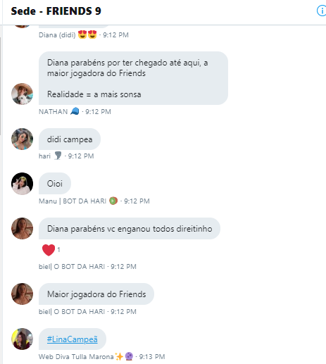 BaahBiel's tweet photo. E eles voltaram, a missão deles? tentar puxar alguém pra "cova" também. E estão sedentos #Friends9 https://t.co/ij3wJAsbXl