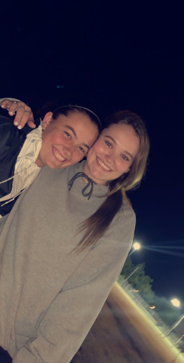 BreannaLeather3's tweet photo. My forever bestie <3 stayed up to watch my softball games all night for 2 nights!! That’s dedication!! I love you maddie! 💕 https://t.co/D1z3LsY1fv