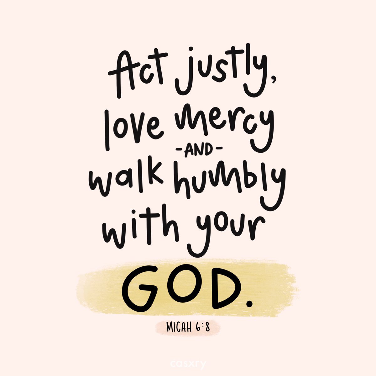 casxry's tweet photo. “You have been told, O mortal, what is good,
and what the LORD requires of you:
Only to do justice and to love goodness,
and to walk humbly with your God.” - Micah 6:8 https://t.co/R6Ypv9X7gp