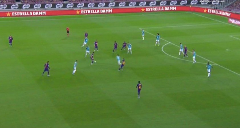 PositionalPlace's tweet image. No es tracta només de tenir la pilota, és tracta de on, com i perquè tenim la pilota, el futbol és una intenció.
Imatge del partit @FCBarcelona_cat VS @CAOsasuna el Barça en atac posicional incapaç de trobar solucions.

La importància del posicionament en l’atac posicional