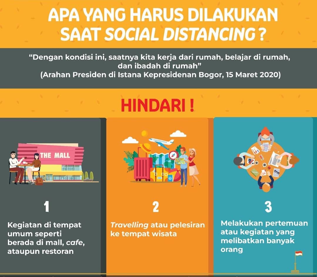 hudaanrl99's tweet photo. Assalamualaikum wr. Wb ✨✨
.......
Sekarang ini sering kita mendengar kata sosial distancing. Namun, msh bnyak org yg belum mengetahui lebih mendalam mengenai sosial distancing.
........
Semoga informasi ini bermanfaat ✨✨✨ https://t.co/oMmeFT64zI