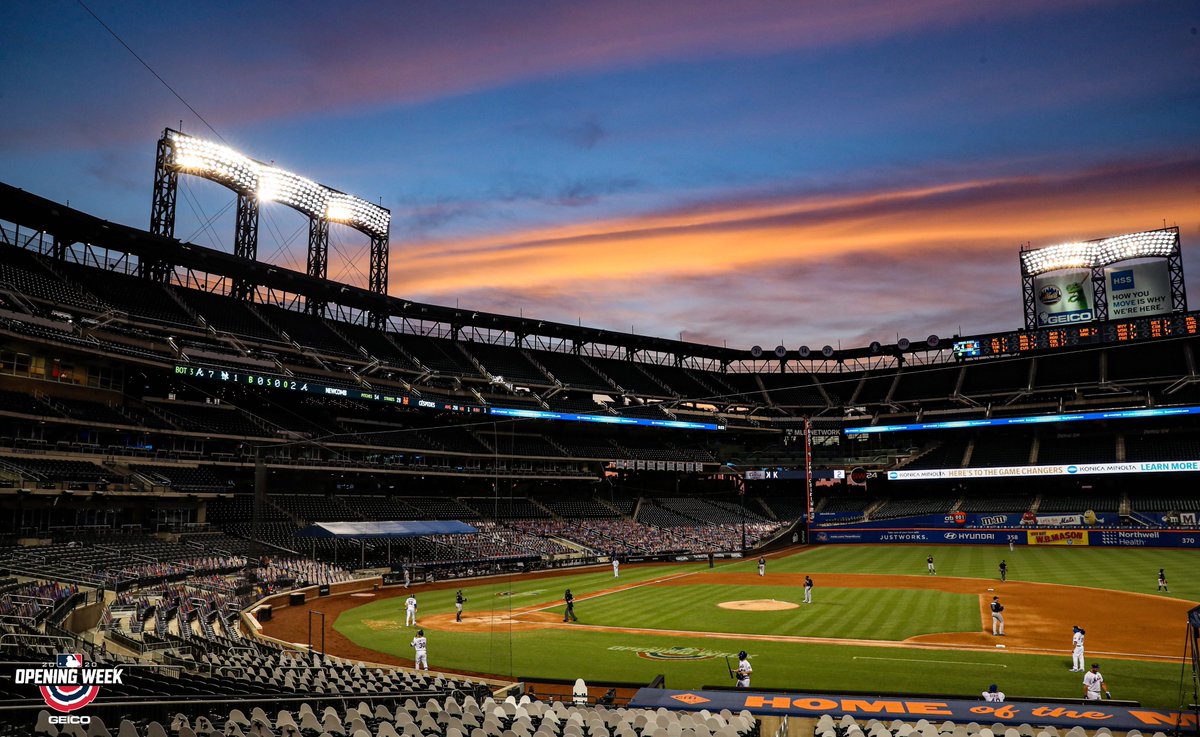 Our first Sunday Night #BaseballSky of 2020. 😍