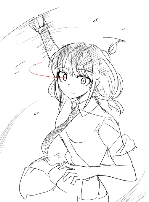 なんかボーっと落書きしてた 