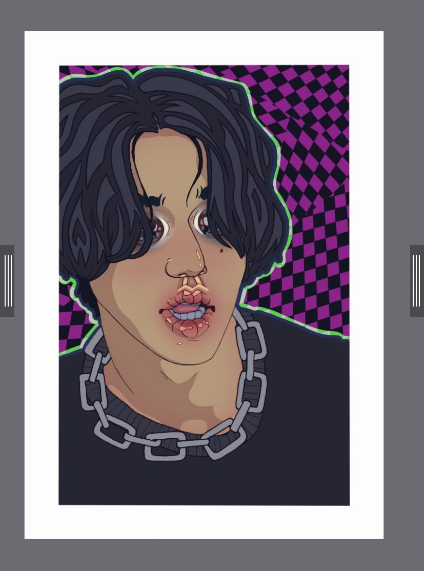 i forgot i had some progress pictures of scene wooyoung !! 
