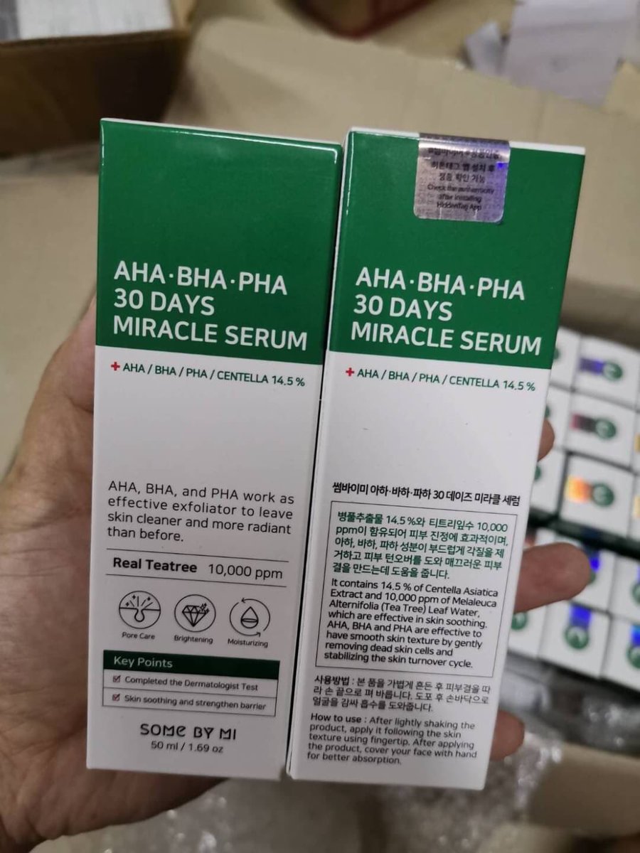 MakeMeBeau_C's tweet photo. Some By Mi : AHA-PHA-BHA Miracle Serum 50ml

ราคาปกติ  910
ขายปลีก​ 470.-
ลทบ 40 ems 60

#sombymi #sombymithailand #somebymiserum #sombymiahabhapha30daysmiracleserum #เซรั่ม #เซรั่มหน้าใส #เซรั่มลดสิว https://t.co/yeY0D1iriM