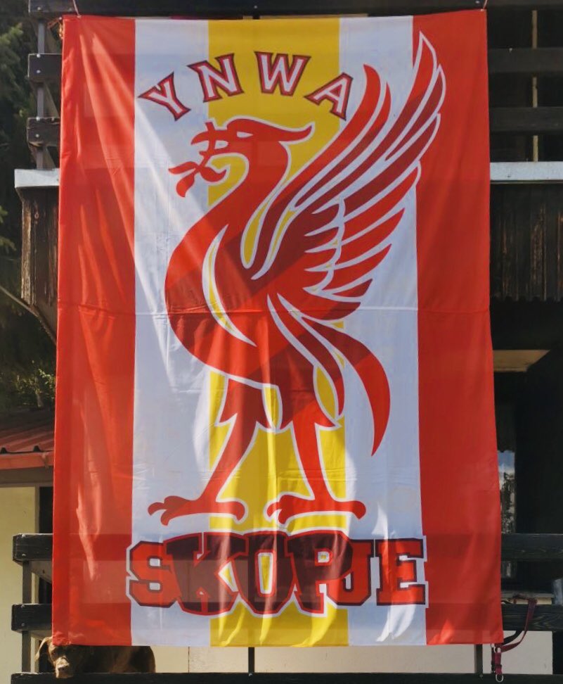 lfc_flags's tweet photo. @LFC flag I made for the sKOPje supporters group. @LFCMacedonia #lfcbanners #bannersLfc #lfcflags https://t.co/x2DRIcvQpl