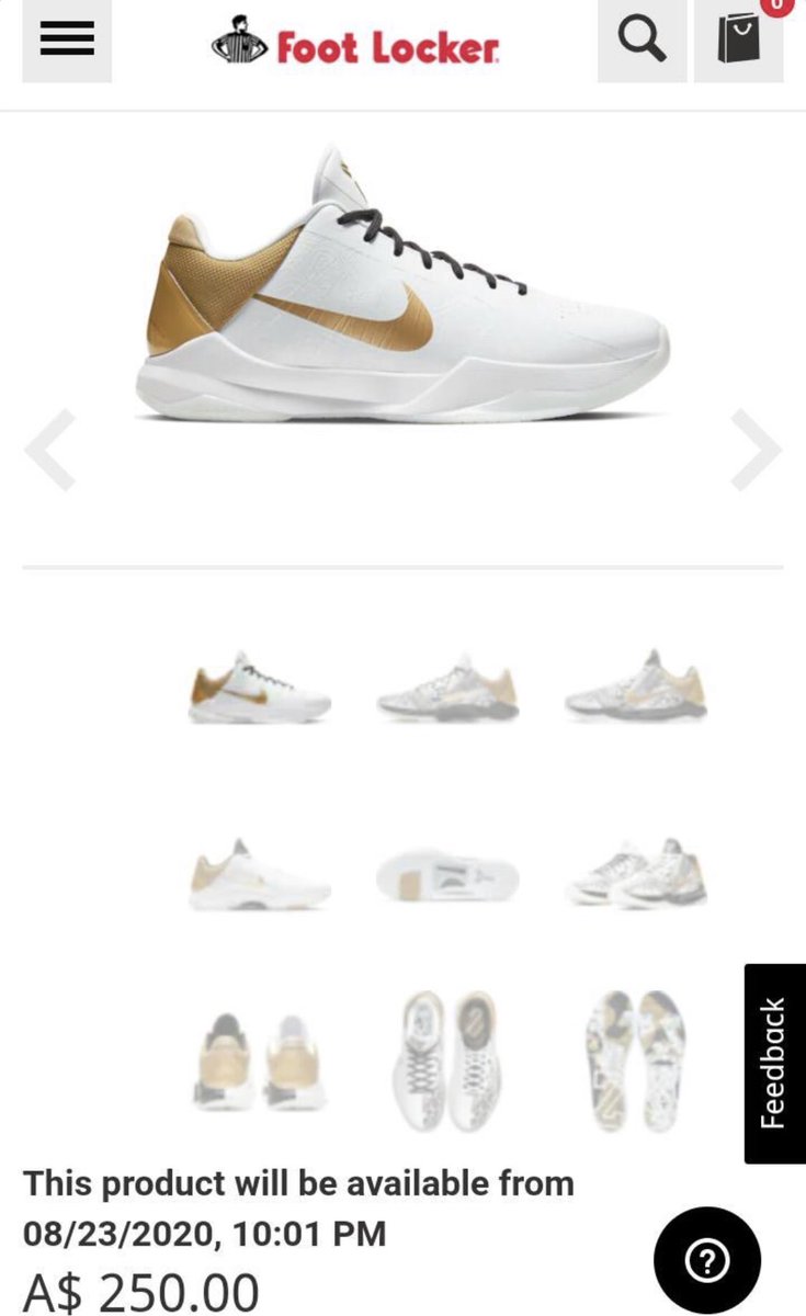 kobe 5 protro footlocker australia