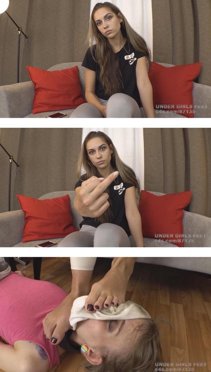 leskoridzic's tweet photo. Goddess Morena is a gorgeous fitness model living in Russia. She has a lesbian slave beneath Her feet and a short message for you, guys! #FemDom #FootFetish #FootWorship #russianslave #slavegirl #рабыня #рабыняЛизалка #slaveLizalka #FootFetishRussia #RussianBeauty #UnderGirlsFeet https://t.co/vlHc98lwli