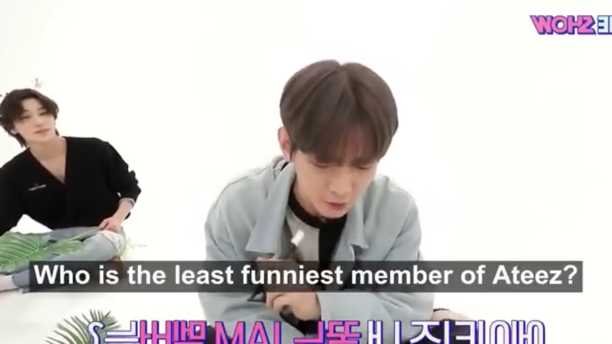 8teevz's tweet photo. yeosang is secretly a comedian, a thread https://t.co/DAjHU5SyNd