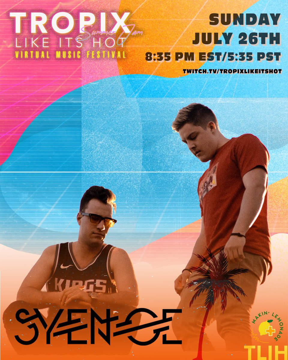 LIVE NOW <a href="/SyenceOfficial/">syence</a> twitch.tv/tropixlikeitsh…