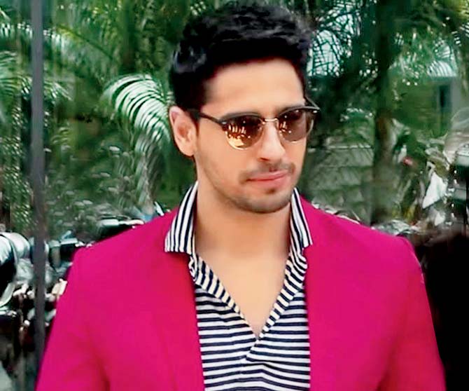 Sidharth Malhotra as a butterfly a thread: