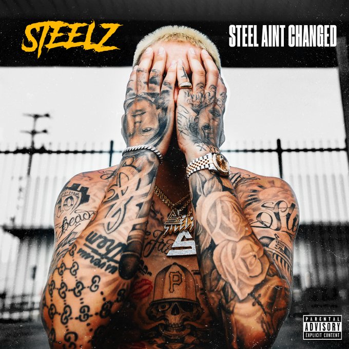 Power106LA's tweet photo. ICYMI: #Steelz recruits #AzChike #INGRucci #kalanfrfr &amp; MORE for debut album 'Steel Ain't Changed'👌🏽 
•
[STREAM] https://t.co/Ylh54VSSUX https://t.co/jCnxCzg1aK