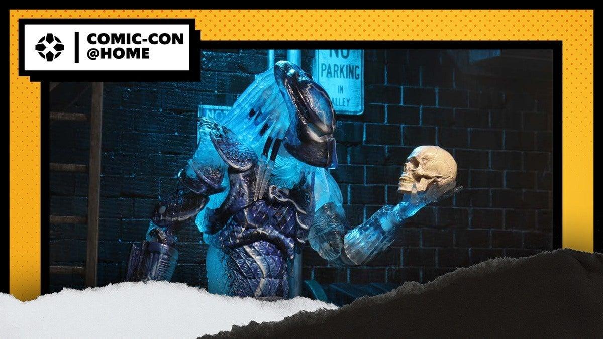 IGN's tweet photo. Alien and Predator received some very brightly-colored sour apple and blue razz Comic-Con exclusive action figures from NECA this year. Check out our unboxing 👀
#IGNComicCon
https://t.co/0wrVOg6R5F https://t.co/bXpRNSmLzy