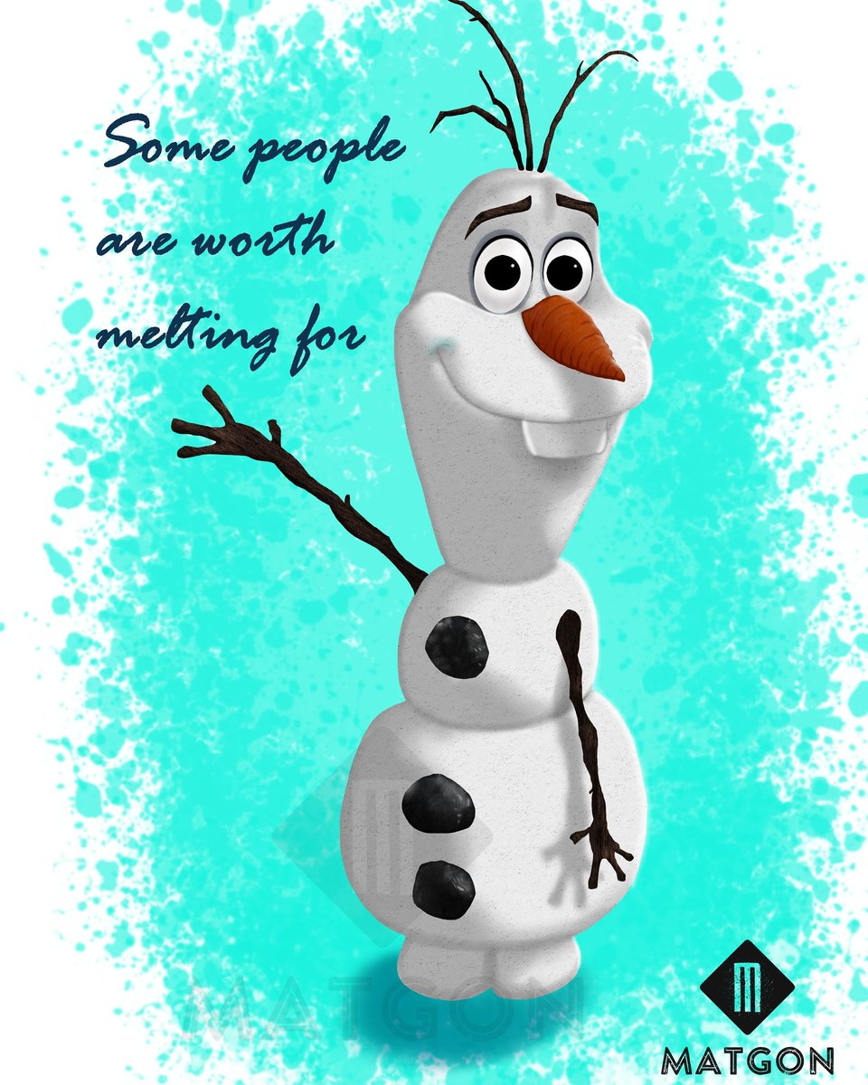 MatgonArt's tweet photo. "Some people are worth melting for" ❄️☃️❄️
#art #digitalart #digitaldrawing #digitalpainting #drawing #somepeopleareworthmeltingfor #olaf #frozen https://t.co/1ttvo7RaTl