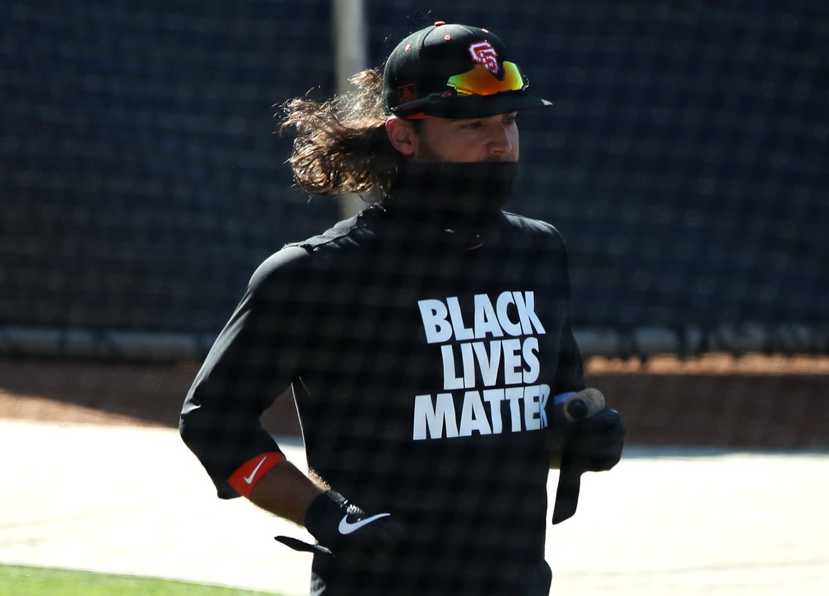 SFGiants's tweet photo. Change starts with us. #BlackLivesMatter https://t.co/KPny4xBefL