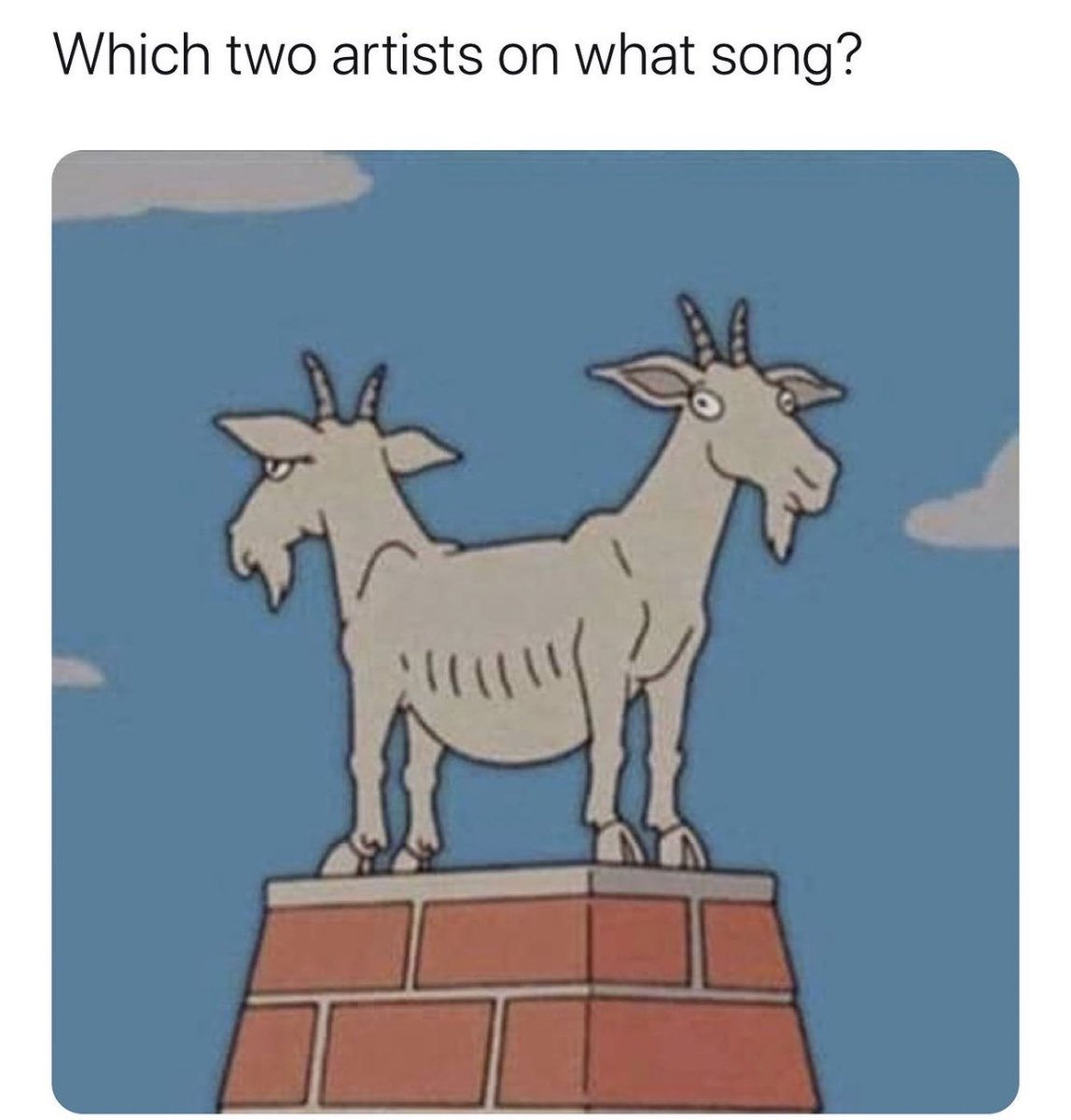 WORLDSTAR's tweet photo. Name that song and artists below! 👇🎶🐐 https://t.co/V6K6p9Ev9T