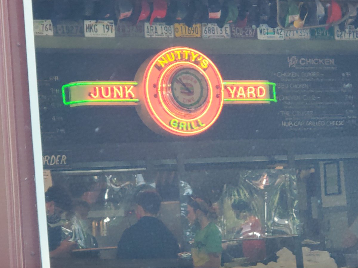 scottscameron's tweet photo. Getting the best burgers and fish &amp; chips at Nutty's Junkyard  Grill in Arlington, WA. https://t.co/Y4xS1aNoC9