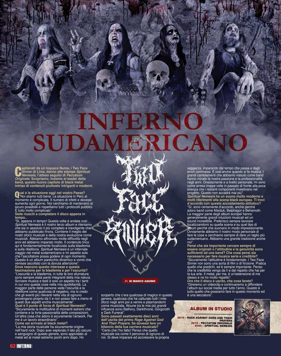 TWO FACE SINNER tweet media