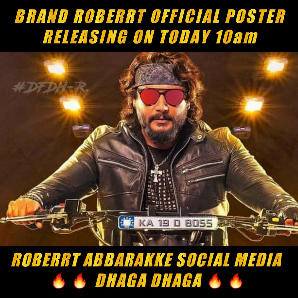 DFDH7999's tweet photo. 🔥🔥🔥
ಇವತ್ತು ಸೋಷಿಯಲ್ ಮೀಡಿಯಾದಲ್ಲಿ ರಾಬರ್ಟ್ ಚಿತ್ರದ ಪೋಸ್ಟರ್ ಆರ್ಭಟಕ್ಕೆ ಹಳೆ ದಾಖಲೆಗಳು ಕೊಚ್ಚಿ ಹೊಗುತ್ತವೆ...
#DBoss
#Roberrt
#RoberrtPoster
#BoxOfficeSulthan
#ChallengingStarDarshan
@dasadarshan @TharunSudhir @UmapathyFilms @umap30071 @OfficialRoberrt @StarAshaBhat https://t.co/7hSdOqrZrv