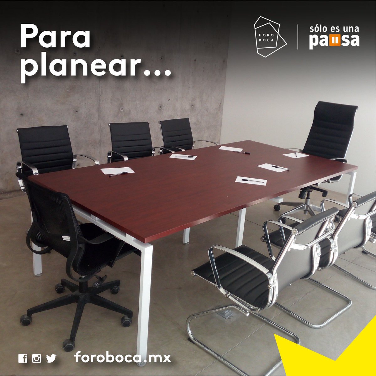 Pronto estaremos juntos para crear nuevos planes. #SoloEsUnaPausa