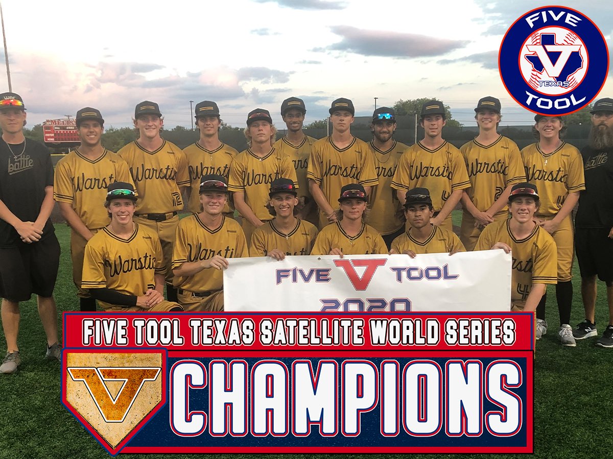 🏆Congrats to the champs of the <a href="/FiveToolTexas/">✭Five Tool Texas✭</a> Satellite World Series 17U American Division, <a href="/17uWarstic/">Warstic Alexander 17u</a>🏆!