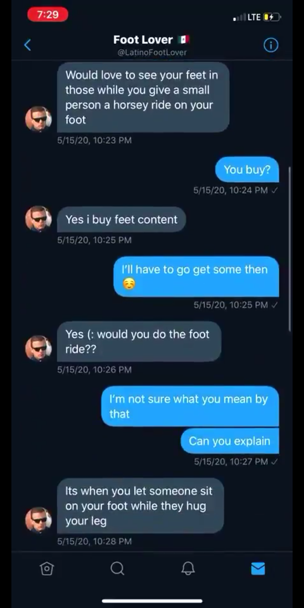 Financialsissy1's tweet photo. @Ihave_thetime @AUnownedpiigy @Unownedpiiggy YES PEDOPHILE LATINO FOOT LOVER

NO MORE "SMALL PERSON" PICS

DISGUSTING PEDOPHILE https://t.co/KD2ckuppvY