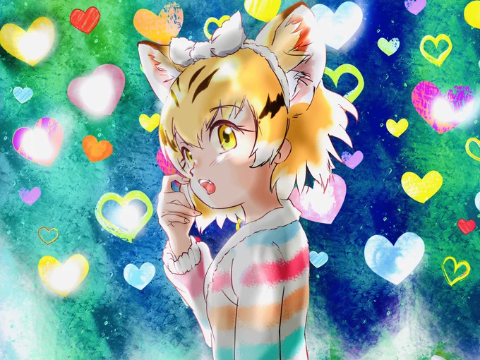 彩度上げるやつやってみました
その他にもいろいろいじったり…
まぶし過ぎですか?✨? 