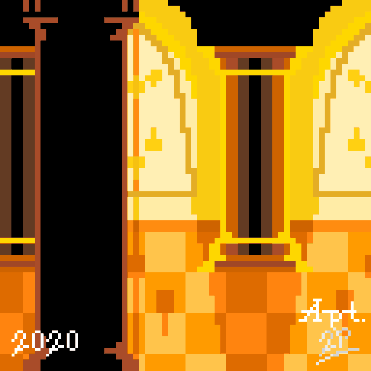 Apartment2P's tweet photo. Judgement Hall
#Apt2P #Apartment2P #PixelArt #MusicCovers #UNDERTALE #JudgementHall https://t.co/d3TCjFiqmF