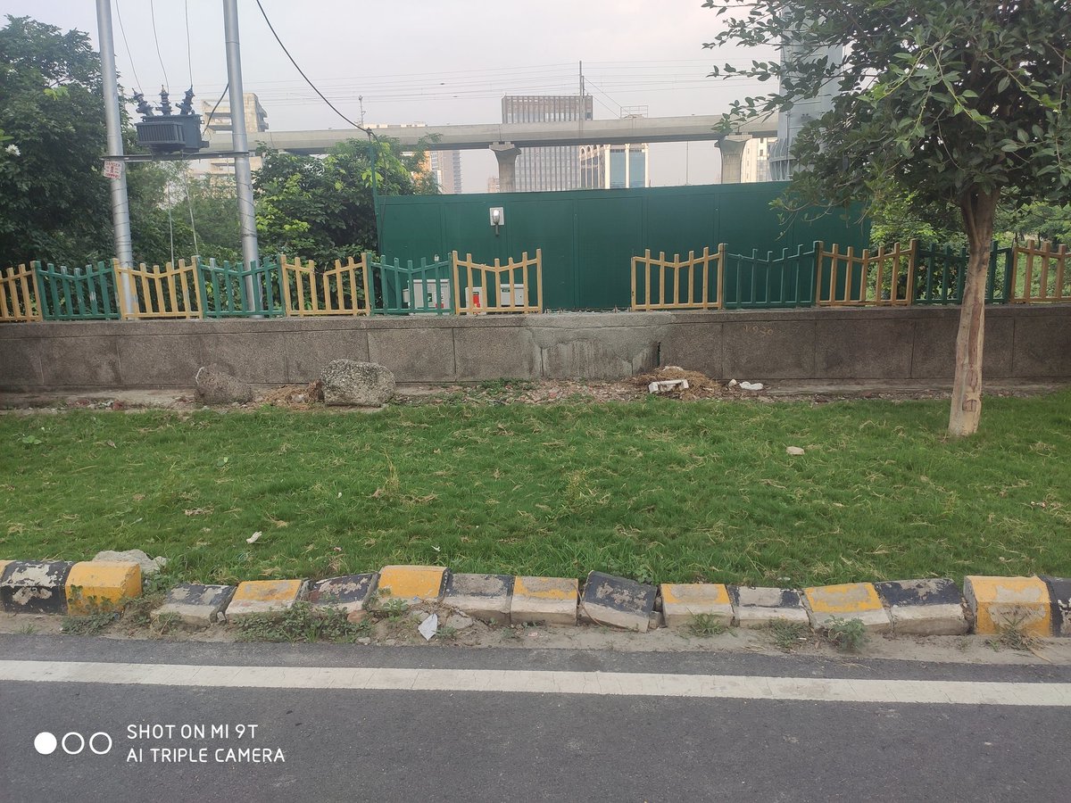 See how they have destroyed government property for easy access