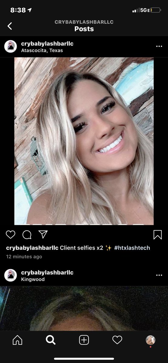 TaylorHitchcoc2's tweet photo. imagine having your own business and talking crap to a client because she was sharing her experience with having lash extensions. never once did she say anything bad about jewel or her lashes themselves. and then bringing me into it because i'm her sister. https://t.co/erKX9MAk8e
