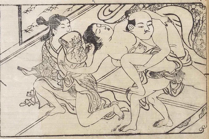 噂の西川祐信先生。
もう祐信だいすき。
美術館で祐信見つけると元気でる。 