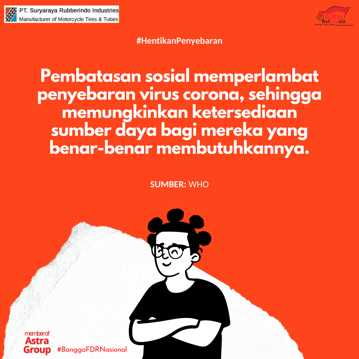 fdr_career's tweet photo. Hai guys. tetap positif ~ https://t.co/oNtDUF673j
