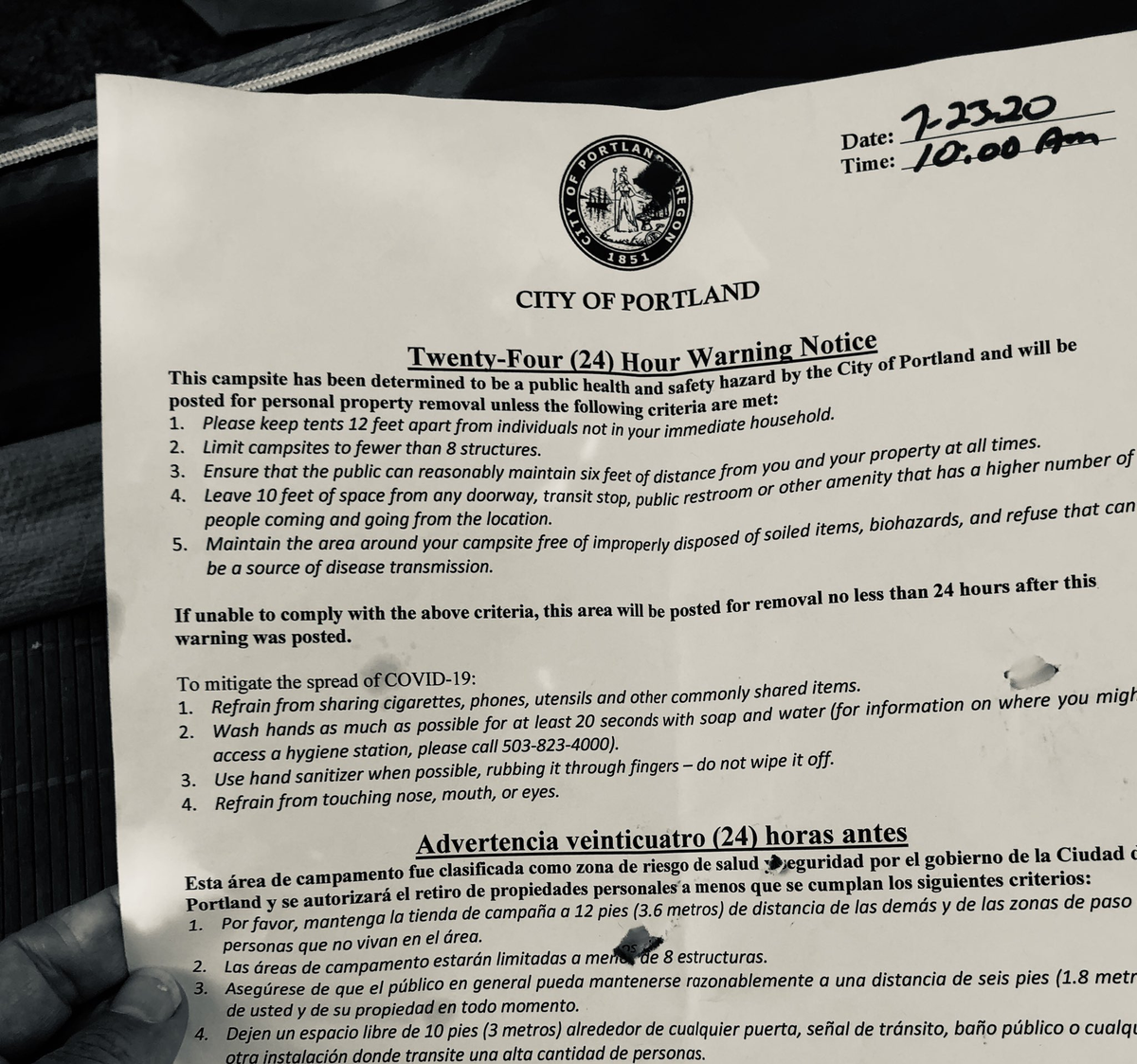 sarahforpdx's tweet photo. 🚨 non-#portlandprotest call to action thread 🚨
On top of COVID-19 and a triple-digit heatwave, incumbent Mayor Ted Wheeler has decided this is the week to evict an encampment of unhoused Portlanders in St. Johns, dismantling and displacing a community of 75 or so residents. https://t.co/ZKDc5xJrqM