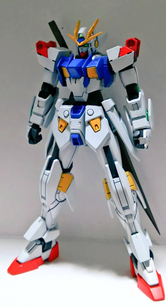 Gdb42Gh's tweet photo. #過去作を3枚で再UP

HG ダブルオーダイバーとウイングガンダムゼロとのニコイチで、
「ルプスガンダムゼロ」です。 https://t.co/udO7r63BMN
