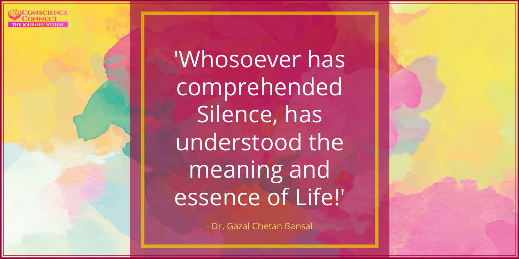 gazal_chetan's tweet photo. #quoteoftheday #conscienceconnect #energy #positivity #peace #hope #goodwill #energyiseverything #healing #drgazalchetanbansal #mindfulness #manifestations #possibilities #willl #love #intelligence #discipline #success #dreams #spirtualoneness #silence https://t.co/jo6Wk2lY85