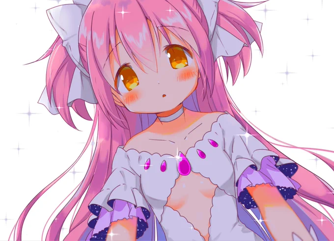 #絵を彩度100にすると超派手
まどか 
