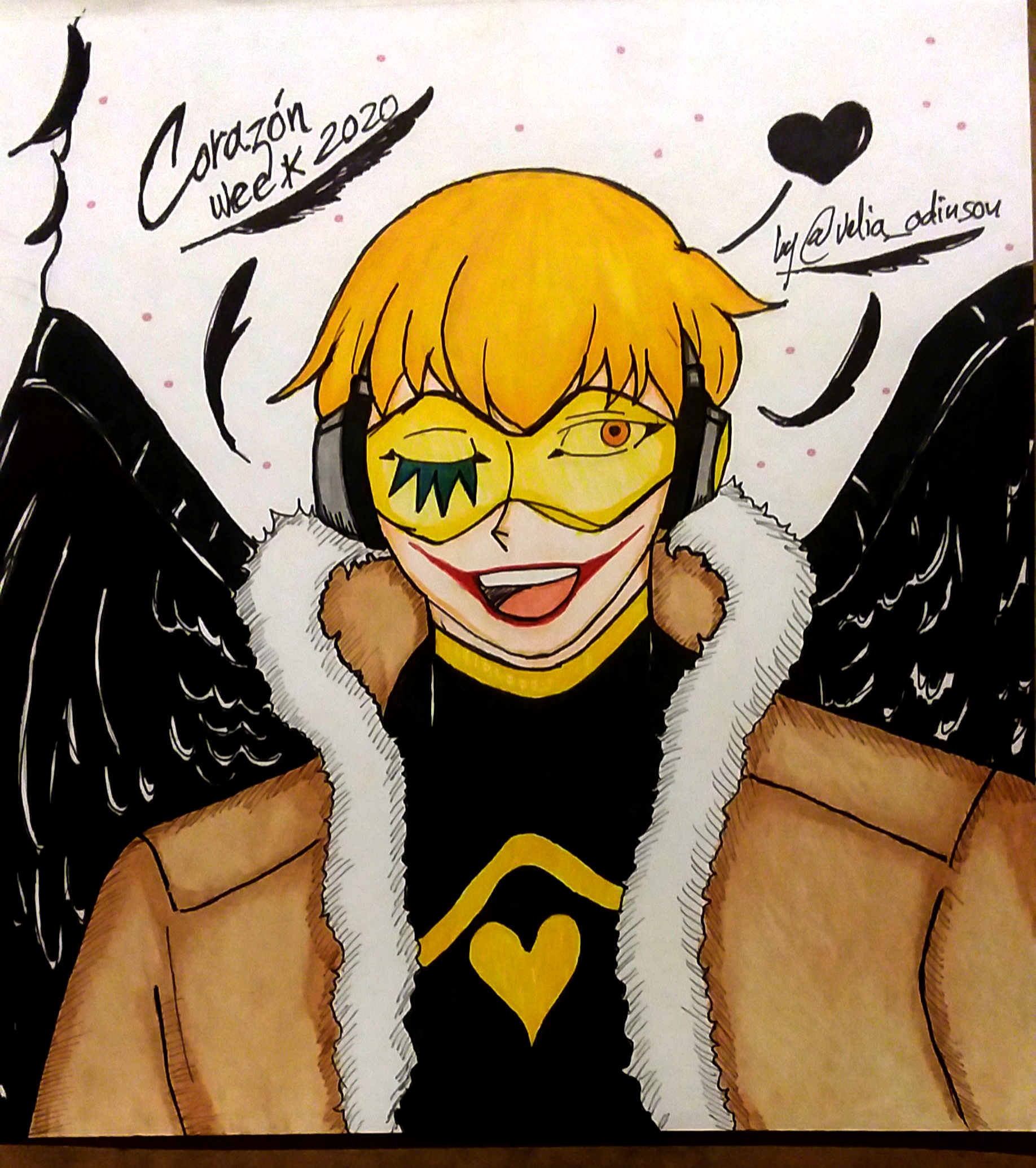 Velia Odinson Aka Levita Hatake Corazon Does Hawks S Cosplay My Fanart For The 7th Day Of Corazonweek I Like Hawks So I Wanted To See Cora San With That Costume ドンキホーテ ロシナンテ