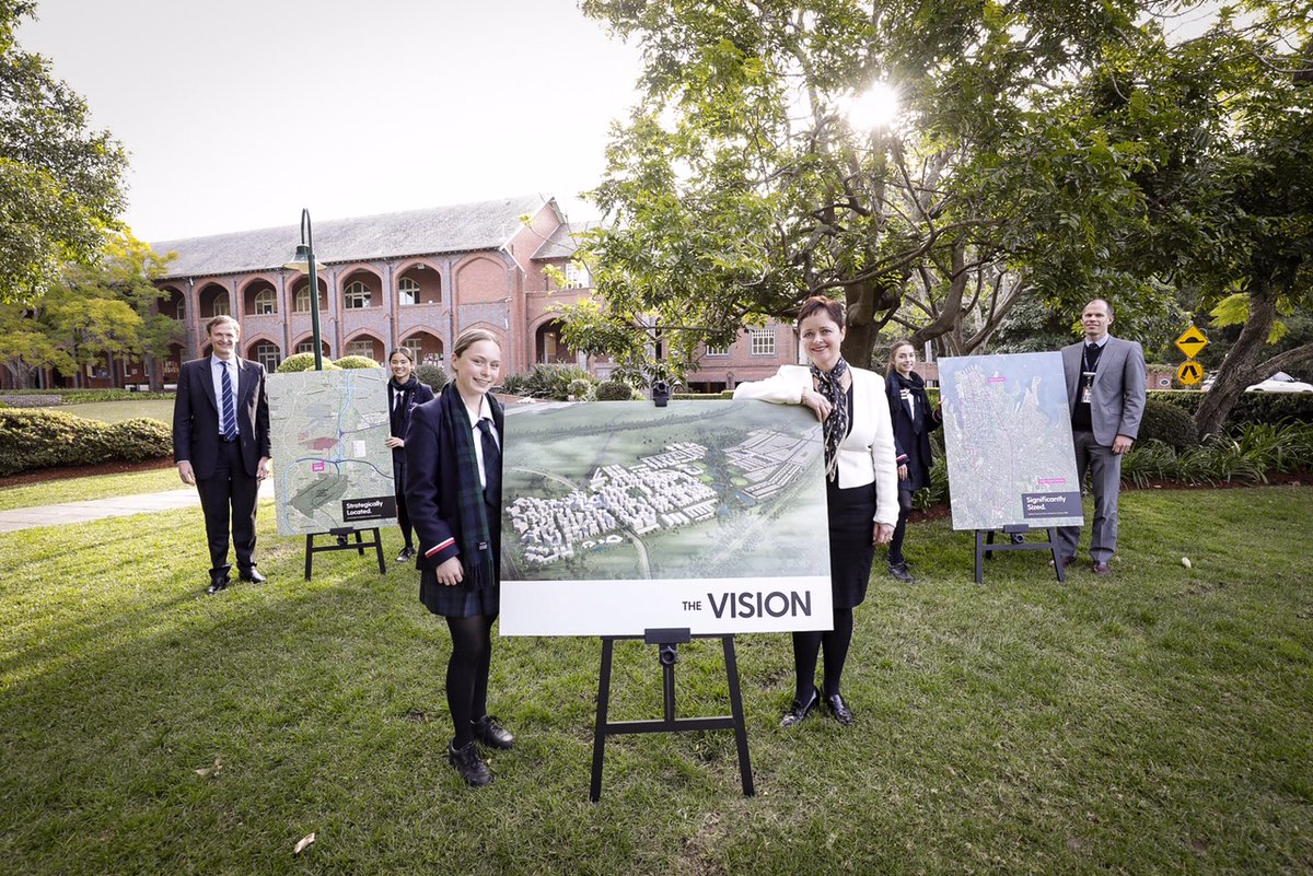 What a #momentous occasion launching a new #partnership with Celestino, developer of #sydneysciencepark. Our Geography students will collaborate on real-life challenges including urban greening, energy and water demand, future mobility considerations and community wellbeing.