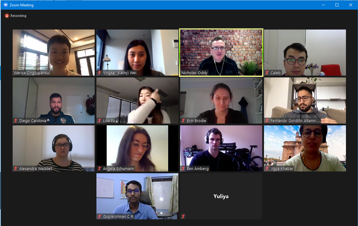 KathyWei_'s tweet photo. Started the week with the 3MT group training session! Can't wait to listen to everyone's talk at the Monash Finals! https://t.co/g1ddzM9Jdu