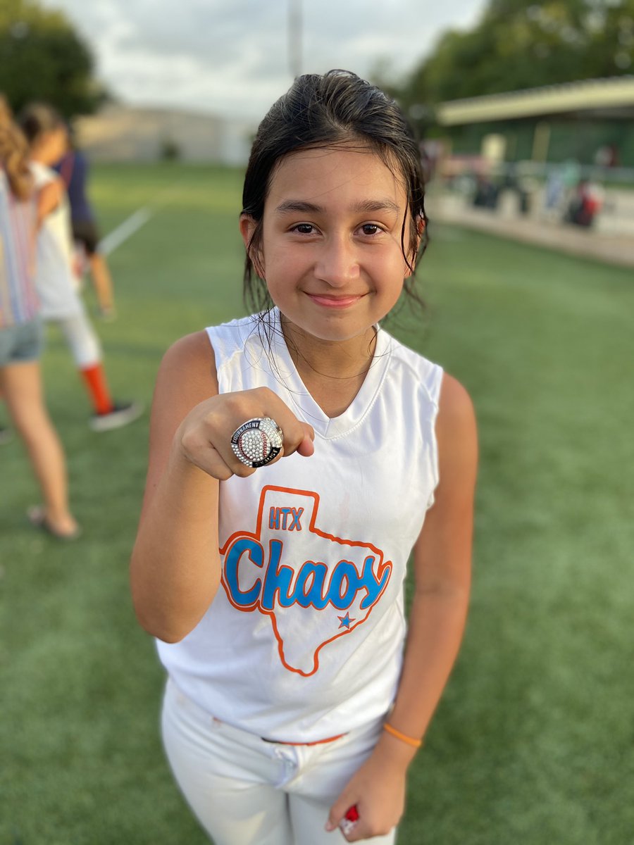 MrNSHH's tweet photo. Well we came up short in Championship game but still proud of this group! Only played together for one month and have worked their butts off for this! #HTXChaos #PerfectGame #softball ๐ฅ @Casteyo1216 https://t.co/PzCHcYr3dU