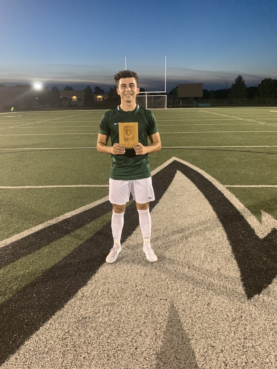 SONE_EastRegion's tweet photo. A huge shout out to our Class A boys MVP Jake Cover from Gretna!!! #GoldenBoot &amp; a Class Act! https://t.co/Umkk6QIkjl
