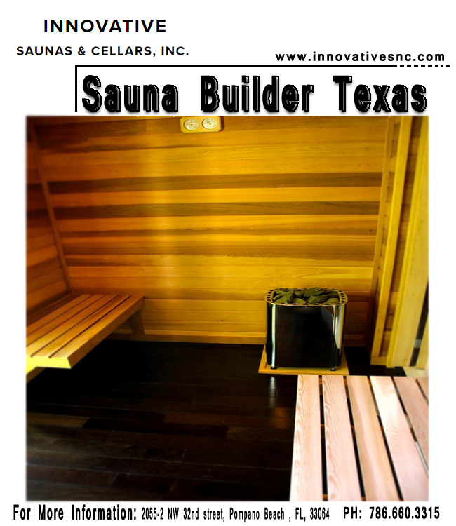 InnovativeSandC's tweet photo. Innovative Saunas &amp; Cellars is the leading sauna builder Texas. Through our unique sauna designs we inspire and impress our clients. As the leading sauna builder Texas, we are into this business for last several years. We know what clients are looking for when they hire us. https://t.co/dn7cxSlzvC