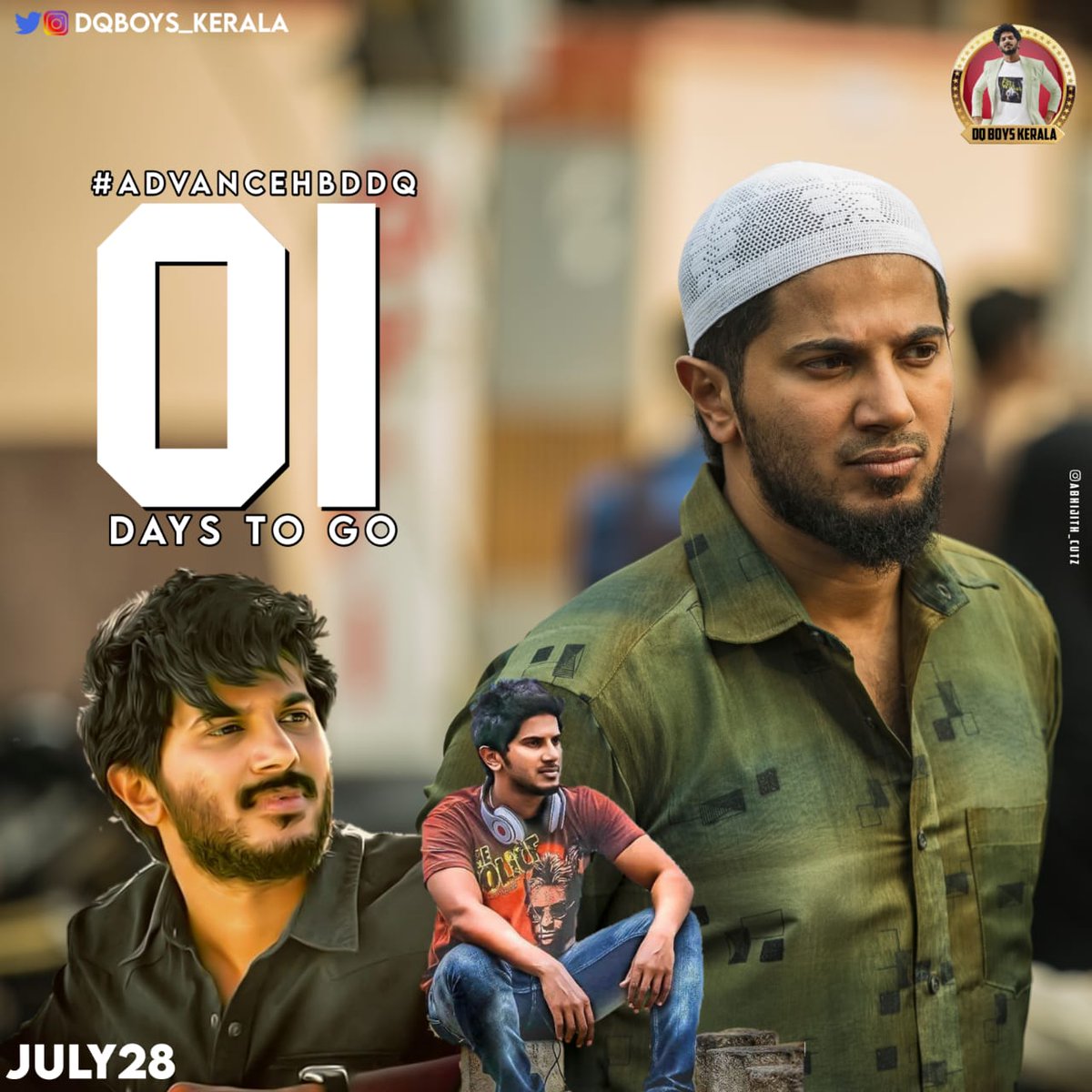 Dulquermedia_'s tweet photo. Just 01 Days ❤️🤩
Get Ready DQ Fans ❤️🎉
For the Tag Celebration &amp; CDP❣️🙌

#DulquerBdayTrendOnJuly27 ❤️ 

#Kurup | #DulquerSalmaan
@dulQuer https://t.co/XqmHwgvmiB