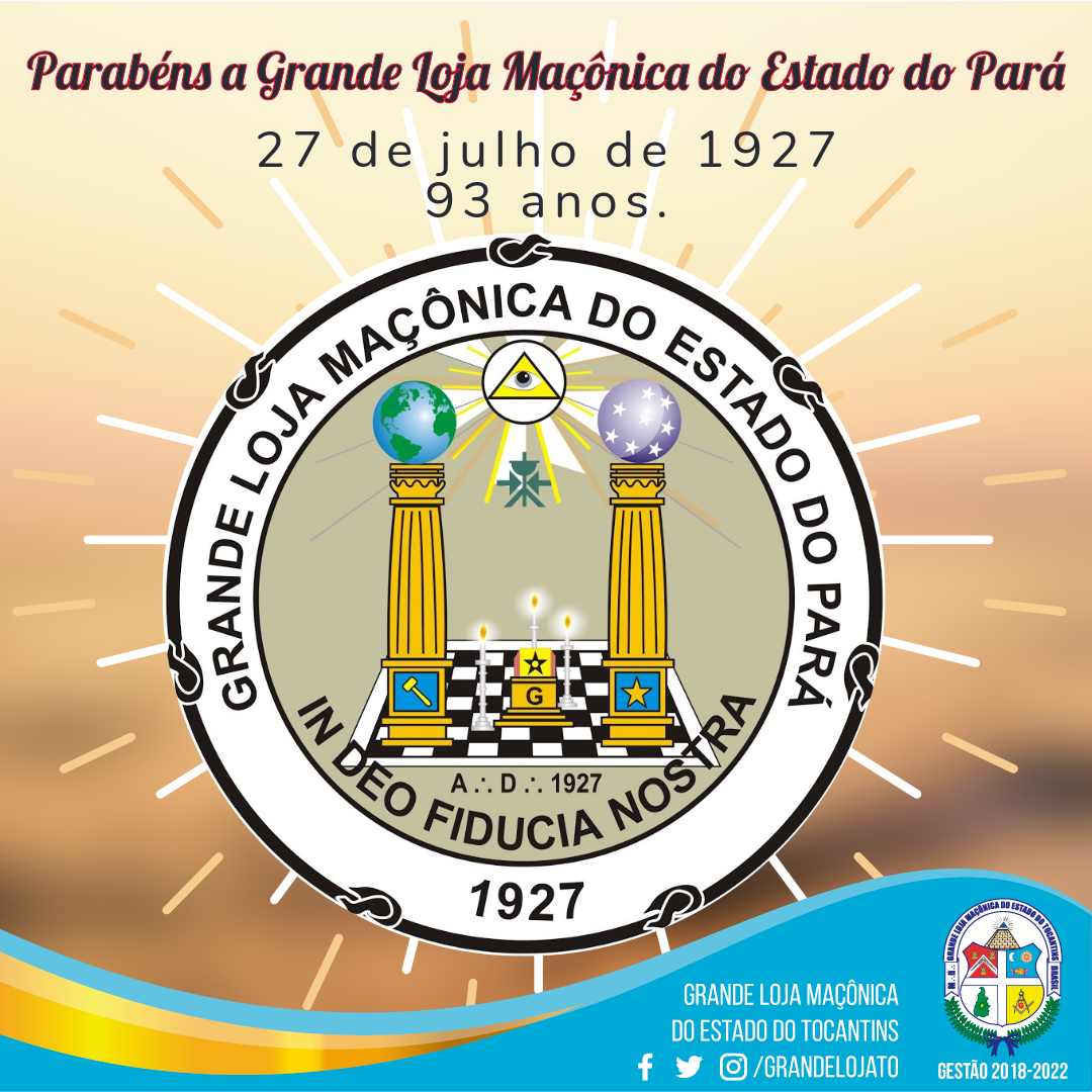 glmet_'s tweet photo. Pioneira importante do sistema de Grandes Lojas no Norte/Nordeste brasileiro! Parabéns pelo seu protagonismo nestes 93 anos!
#glepa #glmet #cmsb #cmi #maçonaria #maçons #mason #freemason #todosjuntosaofinal https://t.co/JjERvZUQoG