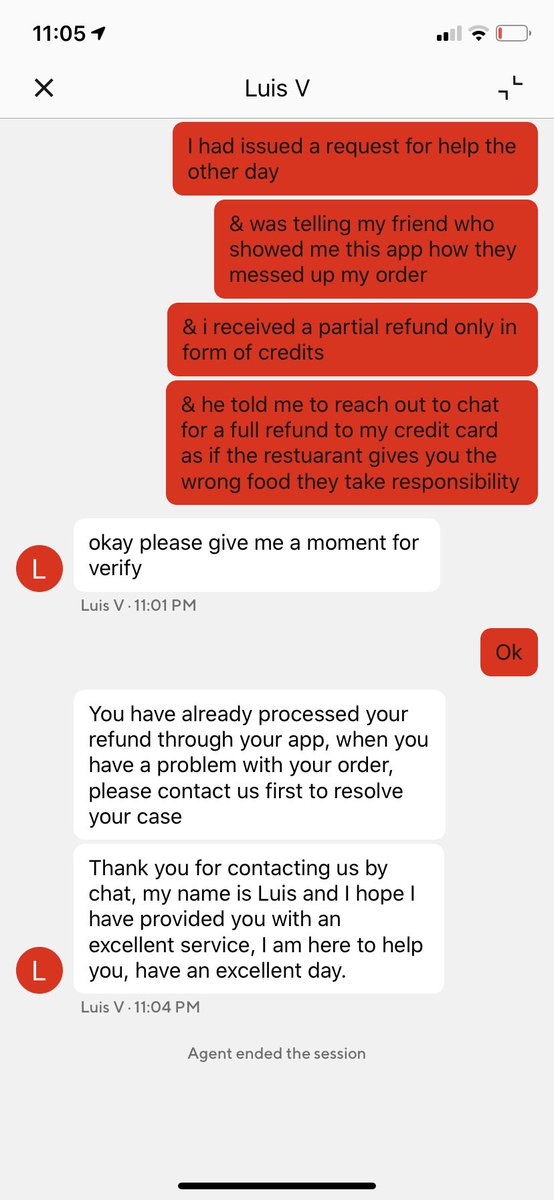 2toneTeki's tweet photo. @DoorDash_Help doesn’t offer any help &amp; instantly ends chat after he sends his message, very proffessional https://t.co/ulAiDu9RLF
